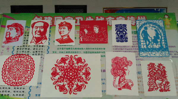 我院首次画展顺利举行